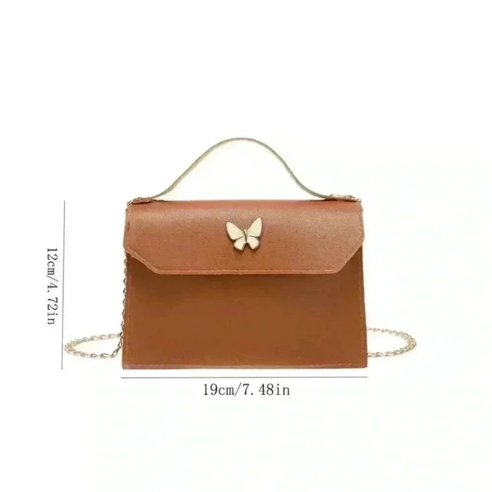 ⚠️Clearance Small Brown Butterfly Pendant Crossbody / Hand Bag - Picture 3 of 4